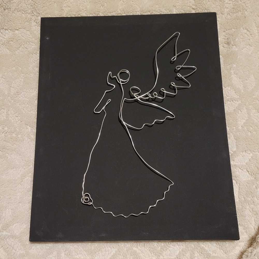 Angel on canvas
